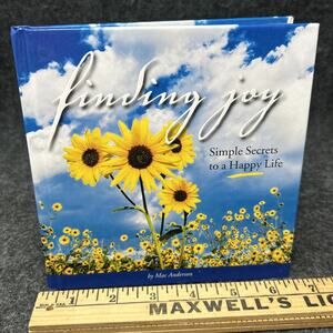 FINDING JOY Quote Book by Mac Anderson Inspirational Life Gift Audio CD 2008